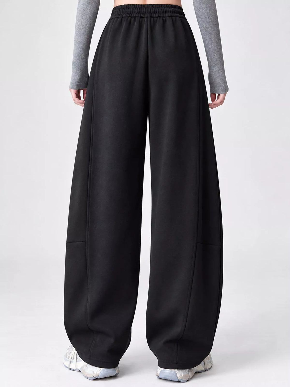 Plus Size Drawstring Wide-Leg Sweatpants – Plus Up Closet
